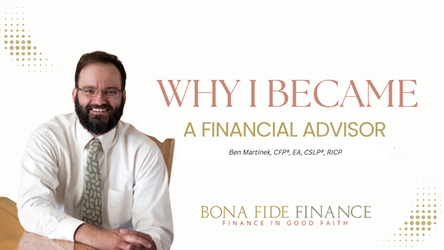 Why I Became a Financial Advisor
